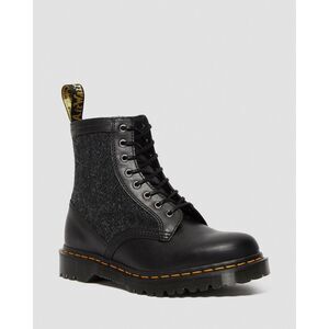 Dr. Martens Size 7 Women 1460 Harris Tweed Leather Lace Up Boots Made England